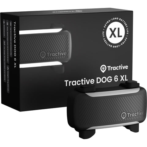Tractive Dog 6 XL GPS Tracker (Black)