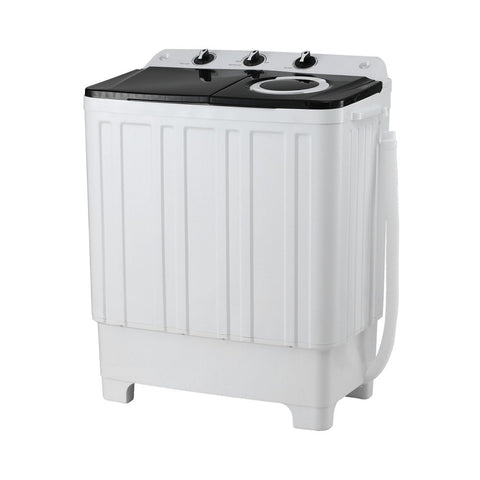 Devanti Portable Washing Machine Twin Tub 7KG White