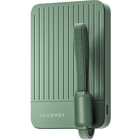 Journey FORTIX Connect 10k Semi-Solid-State Power Bank with Cable (Green)