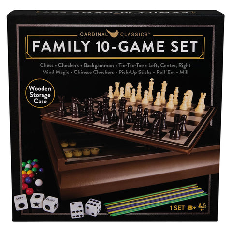 Cardinal Classics - Family 10 Games Set