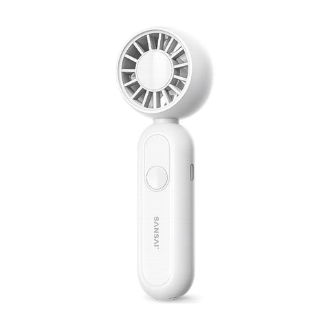 Sansai USB-C Portable Rechargeable Handheld Desktop Mini Fan With 3 Speeds