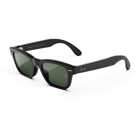 Ray-Ban |  Meta Audio Burbank AI Glasses (Matte Black/ Transitions® Graphite Green Lenses)