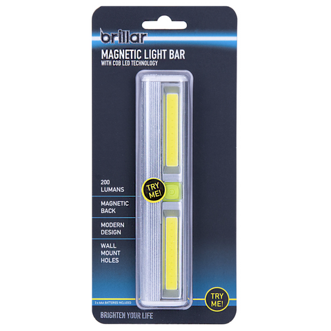 Brillar Magnetic Light Bar Night Strip Battery Operated (included)