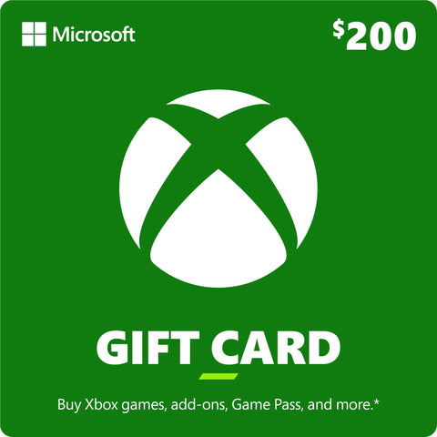 Xbox $200 Gift Card [Digital Download]