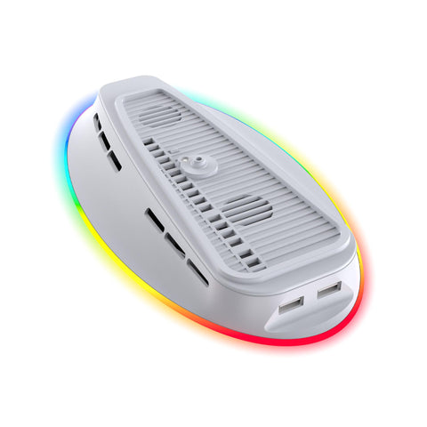 Powerwave RGB Cooling Stand for PS5 & PS5 Slim (Neon Coast)