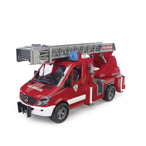 Bruder Licensed 1:16 Scale MB Sprinter Fire Engine With Slewing Ladder Water Pump