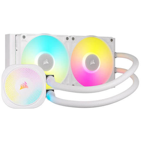 Corsair iCUE Link Titan RX RGB AIO 240mm Cooler (White)