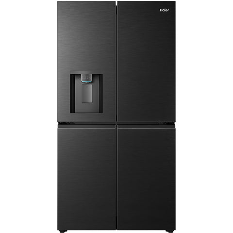 Haier HRF690YZC 624L Quad Door Fridge (Black)