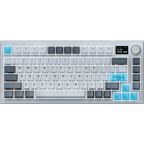 VOICSKY ECHO 75 Wireless Mechanical Keyboard With Dynamic Screen (Tone Linear Switch - Light)
