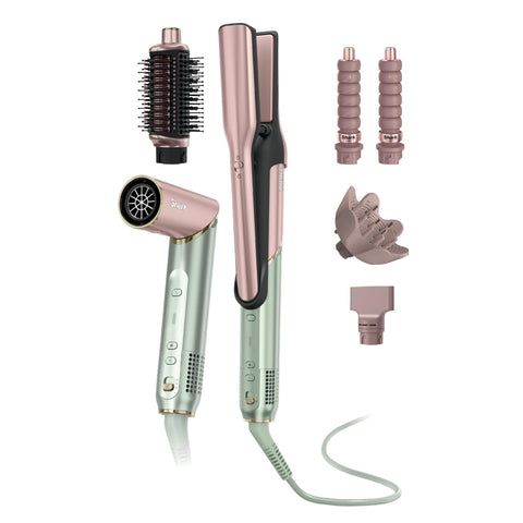 Shark Glam™ Hot Tool Air Drying & Styling System Limited Edition (Strawberry Matcha)