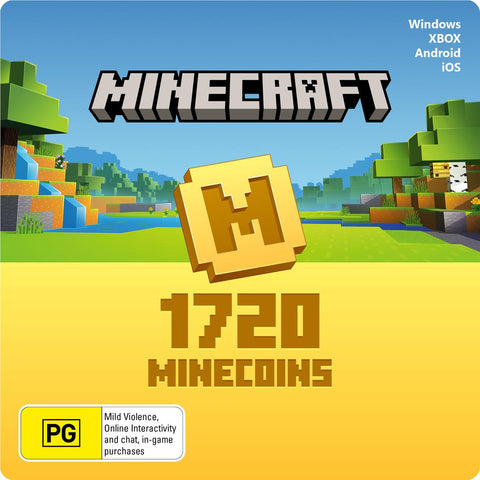 XBOX Minecraft 1720 Minecoins (Digital Download)