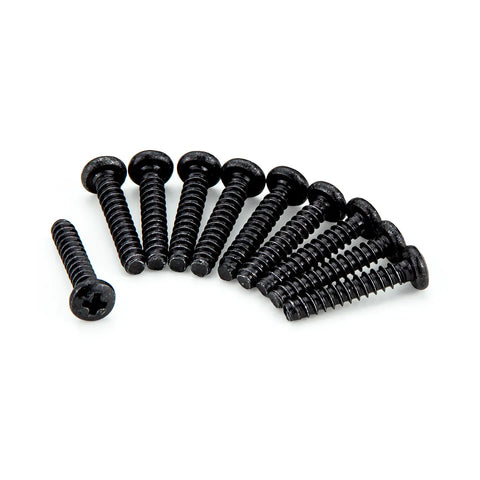 Atrek 2.6x13mm Coarse Thread Binder Head Screws 10Pcs