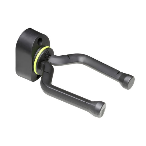 Gravity GS08WMB Universal Wall Mount Hanger For Acoustic/Electric Guitar Black