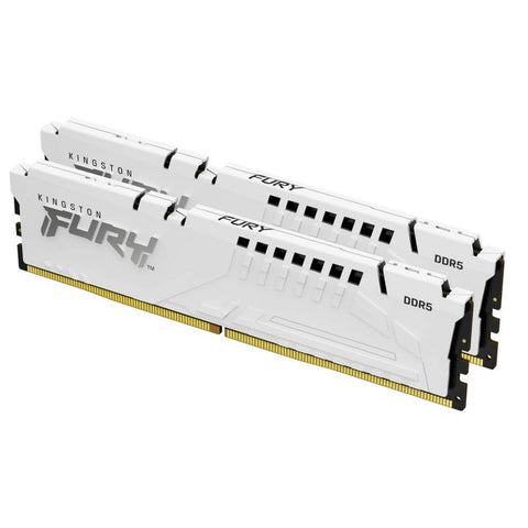 Kingston Fury Beast DDR5 64GB (2 x 32GB) 6000MT/s CL36 EXPO RAM - White
