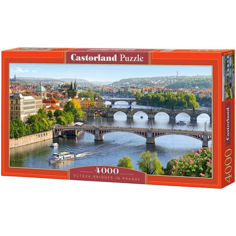 Castorland 4000-Pieces Vltava Bridges in Prague Puzzle