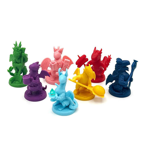 Lucky Duck Games Flamecraft New Deluxe Miniatures