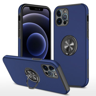 Redefine Magnetic Ring Holder Case for iPhone 12 Pro Max (Navy)