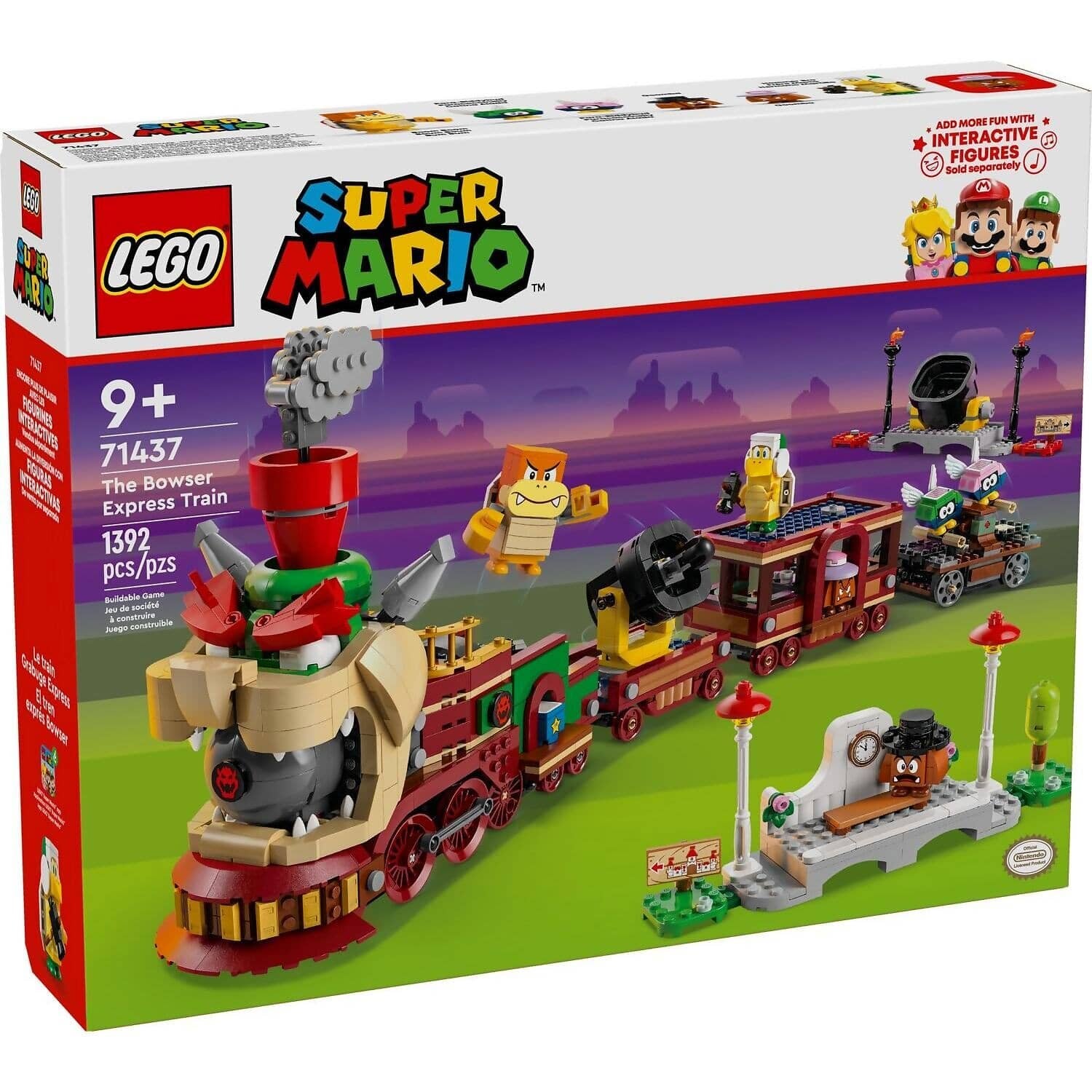 LEGO 71437 The Bowser Express Train Super Mario JB Hi-Fi
