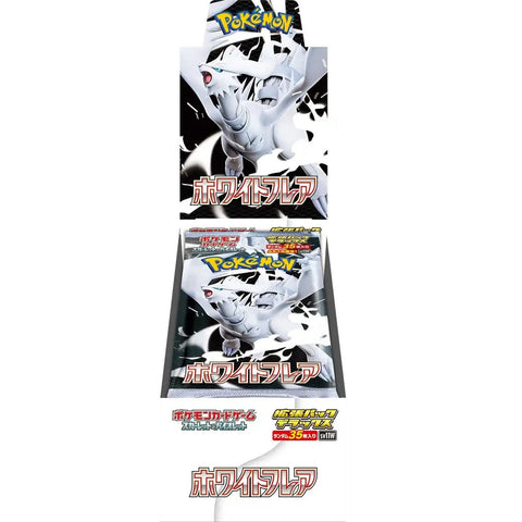 Pokémon TCG White Flare Deluxe sv11w Booster Box 4 Packs Japanese Trading Cards