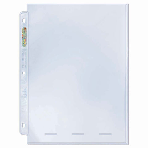 Ultra Pro: UP81415 1-Pocket Platinum Page with 8"x10" Pocket