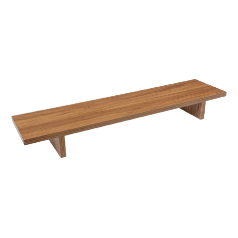 Desky Minimal Monitor Stand - Prime Oak Melamine