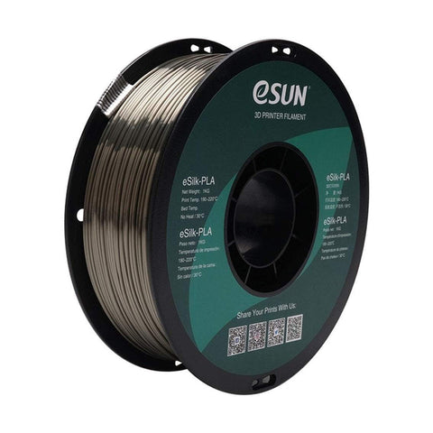 eSun Silk PLA 3D Print Filament 1.75mm 1kg - Bronze
