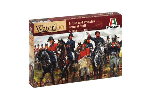 Italeri 1/72 Waterloo British and Prussian General Staff Napoleonic Wars