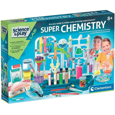 Clementoni Science and Play Super Chemistry Set Toy