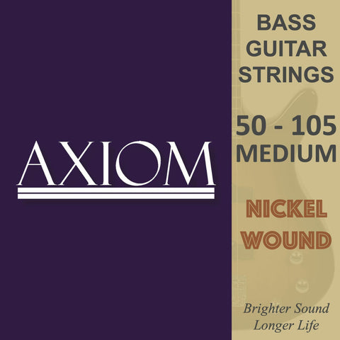 AXIOM Bass Guitar Strings - Medium 50-105