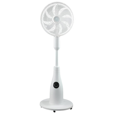 Olimpia Splendid MF1000 Portable Mist Cooling Fan, 1.2L Water Tank, 7 Speeds, 24H Timer, Touch Control, Ambient Light