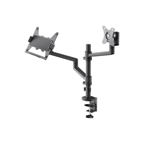 Goobay Monitor Mount Workstation Single Pole PRO (Black)