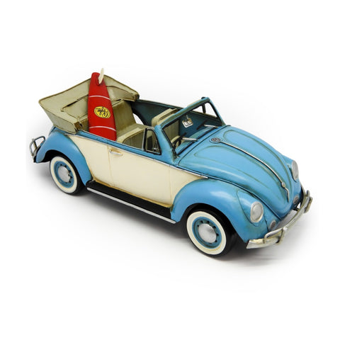 Boyle Metal Ornament Home Decor Collectible Beetle with Surfboard 34cm