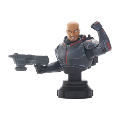 Star Wars The Clone Wars Wrecker 1:7 Scale Bust Figure 7"