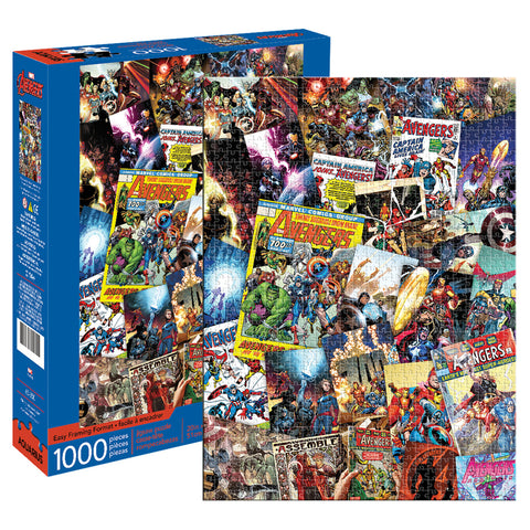 Aquarius  1000pc Aquarius Marvel Avengers Collage 51x71cm Jigsaw Puzzle
