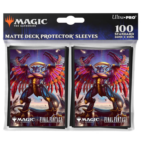 Ultra Pro: UP38710 Magic the Gathering FINAL FANTASY 100ct Deck Protector Sleeves v6 for MtG