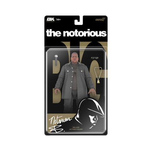 Notorious BIG Biggie Deluxe Action Figure Display Statue 7" 14y+