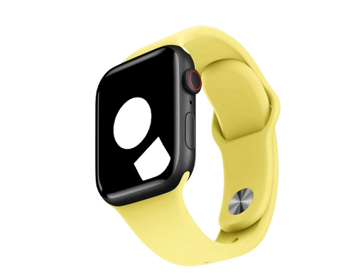Hoco Apple Watch Sport Band for Series 42 / 44 / 45 / 46 / 49 mm (Yellow)