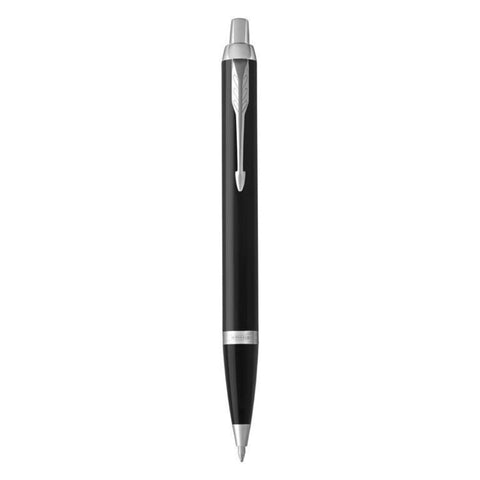 Parker IM Premium Trim Ball Point Pen (Gloss Black Chrome)