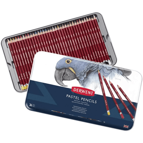 Derwent Pastel Pencil Tin (Assorted) [Pack 36]