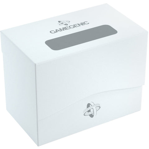 Gamegenic Side Holder Holds 80 Sleeves Deck Box (White Cards)
