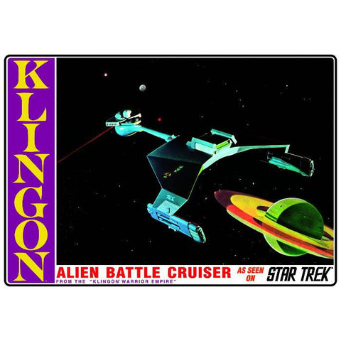 AMT 1/650 Star Trek: The Original Series Klingon Battle Cruiser Plastic Model Kit