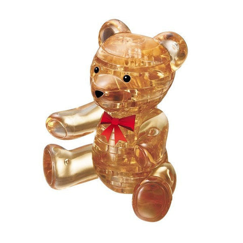 Bepuzzled 3D Crystal Puzzle: Brown Teddy Bear 41pc