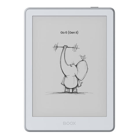 BOOX Go 6 (Gen II) 6" 300PPI Android eReader (Stone Grey)