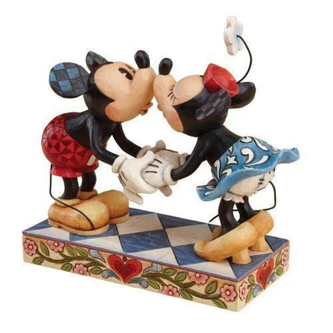 Jim Shore Disney Traditions - Mickey and Minnie Mouse - Smooch for My Sweetie