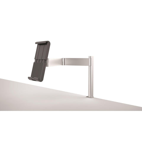 Durable Tablet Holder Table Clamp Silver