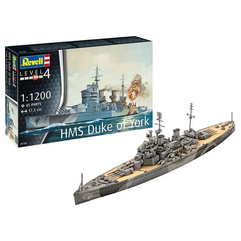 Revell 1/1200 Battleship HMS Duke of York