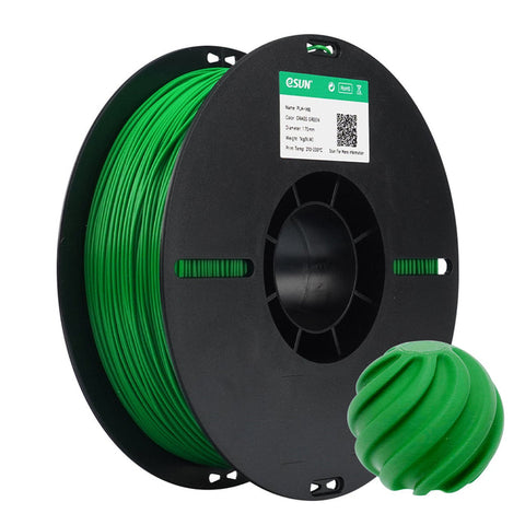 eSUN PLA+ HS High Speed 3D Print Filament 1.75mm 1kg - Grass Green