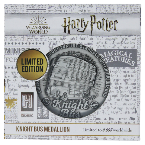 Fanattik Harry Potter Limited Edition Knight Bus Medallion