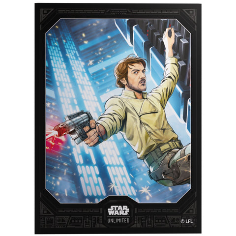 Gamegenic Star Wars Unlimited Premium Art Sleeves - Cassian Andor 66mmx92mm