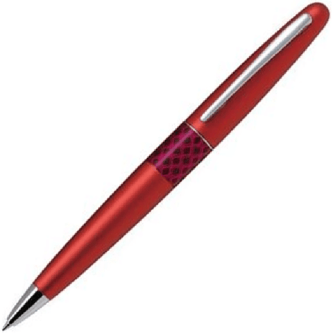 Pilot Metropolitan Ballpoint Pen Wave Red Medium Nib (Black)